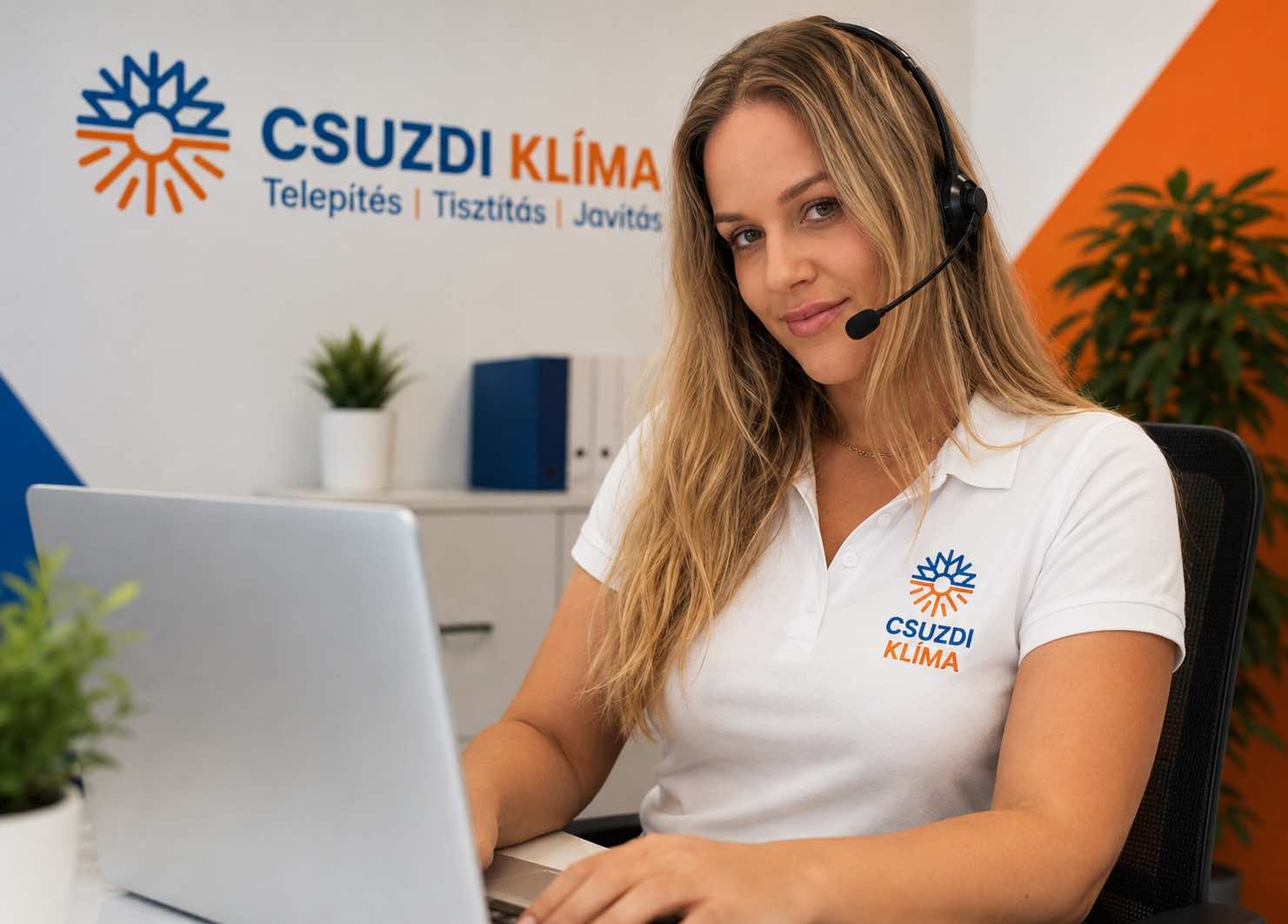 Csuzdi Priszcilla, a Csuzdi Klíma Kft. irodavezetője